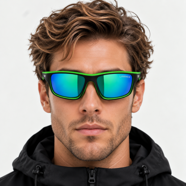 Lammer  Los-14 UV Polarized Sports Unisex Sunglasses.
