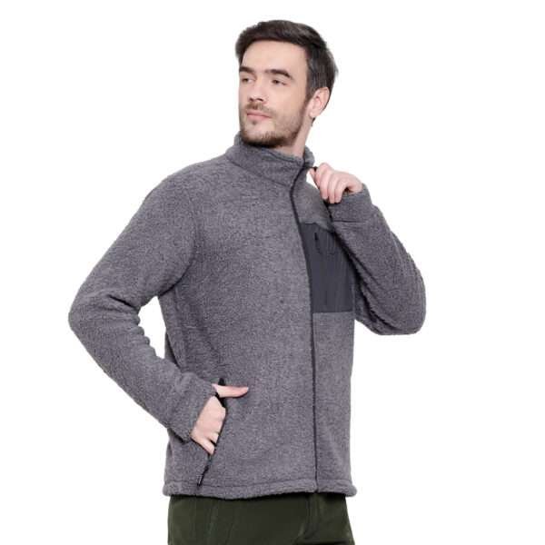 LAMMER TEDDY 002-MEN’S FULL ZIP JACKET