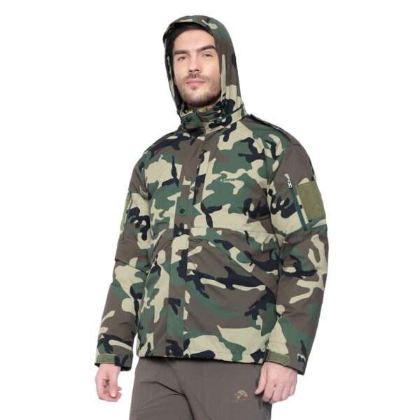 LAMMER MENS ARMY 11004 2IN1 DOWN JACKET