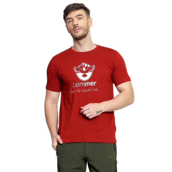 Lammer Mojo Slub Cotton Printed T-Shirt