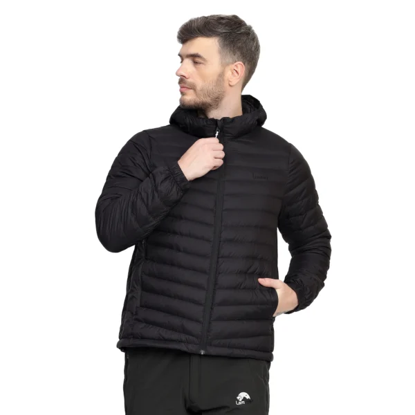 LAMMER Men’s DWJ004 Down Jacket with Detachable Hood