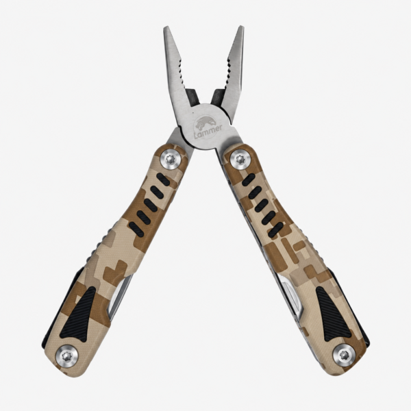 LAMMER Multi-Tool Army Print for Outdoor, Army & Trekking Enthusiasts.