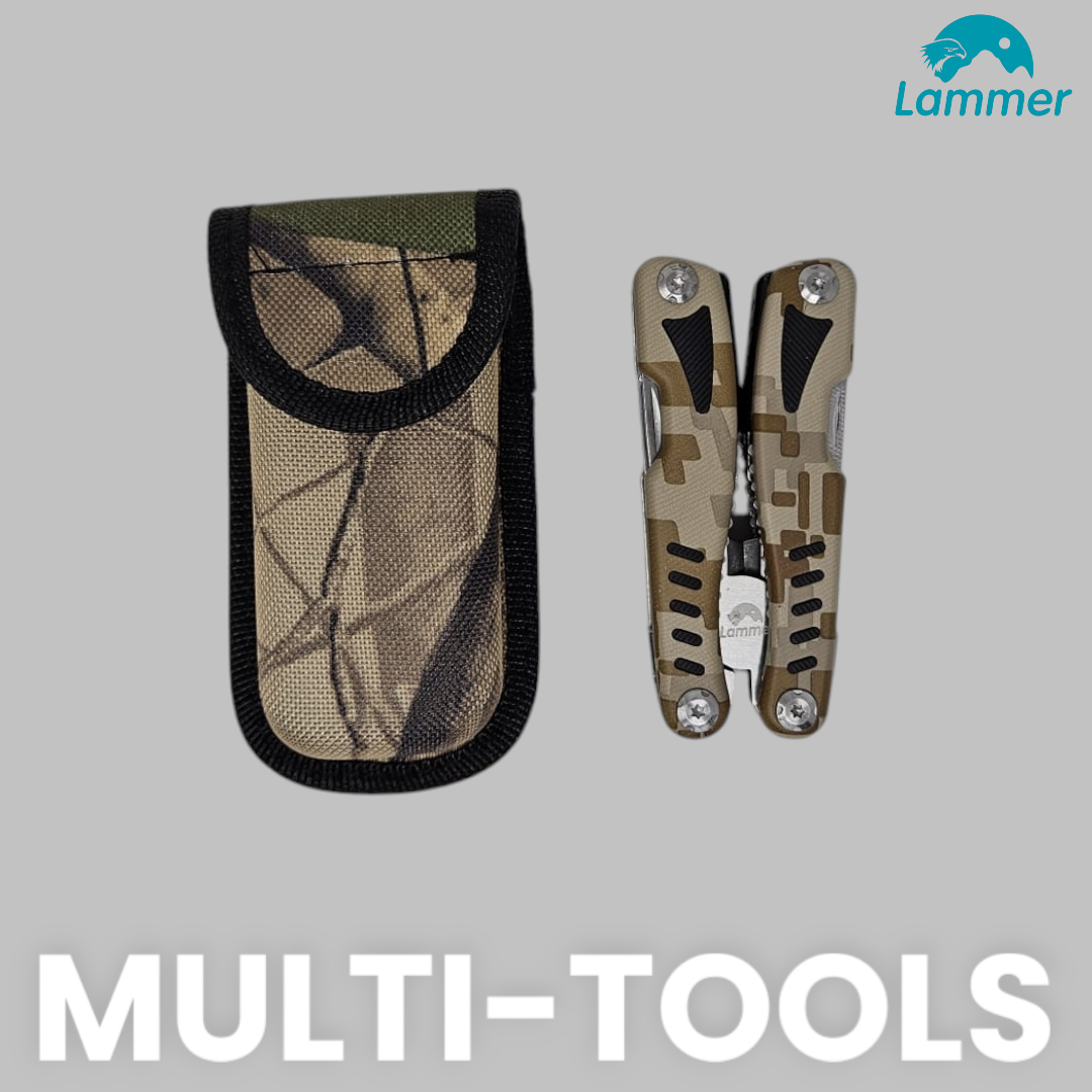 Gear Up for Adventure! LAMMER Army Print Multi-Tool for Hiking & Trekking