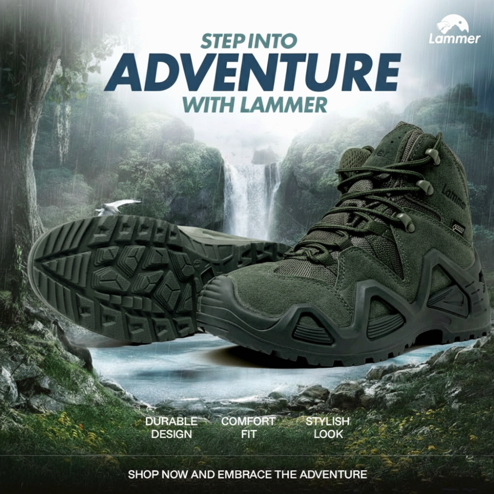 lAMMER tactical desert boot, army combat footwear, trekking boots for men, outdoor adventure shoes, military tactical shoes, desert color boots, high ankle tactical boots, Lammer tactical gear, rugged combat boot, durable outdoor footwear