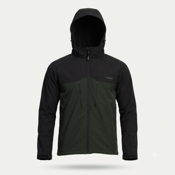 Lammer Men’s Soft-Shell 11001 Full Sleeves Waterproof & Windproof Jacket