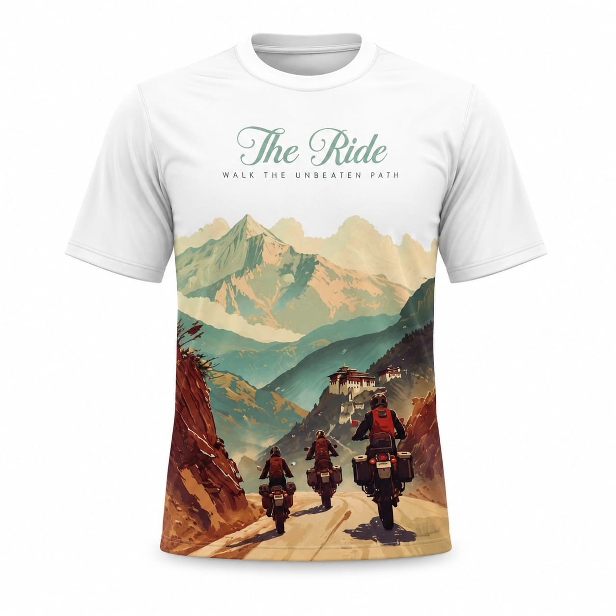 The Ride – Premium Outdoor Adventure Graphic T-Shirt | Quick-Dry Performance Tee - Image 7